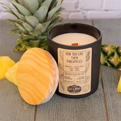 Vibrant Pineapple Gifts Candle