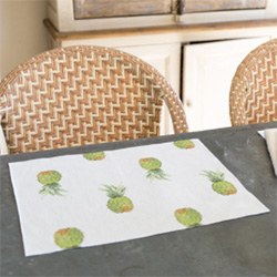 Vibrant Pineapple Gifts Placemats