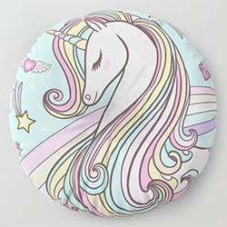 Awesome Unicorn Stuff Floor Pillow