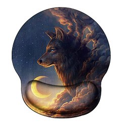 Awesome Wolf Themed Gifts Mousepad