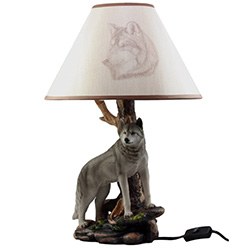 Brilliant Wolf Gift Ideas Lamp