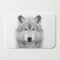 Charming Wolf Gifts Bath Mat