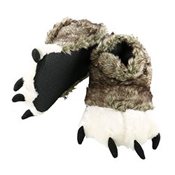 Charming Wolf Gifts Kids Slippers