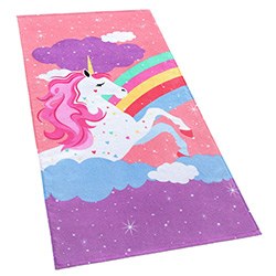 Colorful Unicorn Gift Ideas Beach Towel