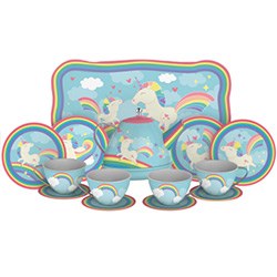 Colorful Unicorn Gift Ideas Tea Party Set