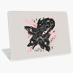 Gifts For Wolf Lovers Laptop Skin